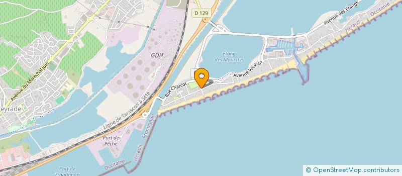 localisation de l'entreprise SARL POL'ANITA à FRONTIGNAN