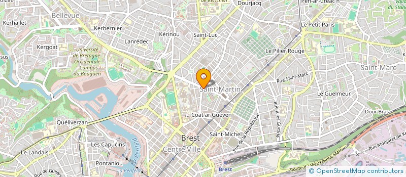 localisation de l'entreprise SARL POLAT à BREST