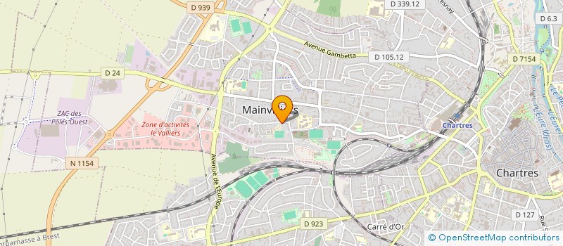 localisation de l'entreprise SARL POLAT à MAINVILLIERS