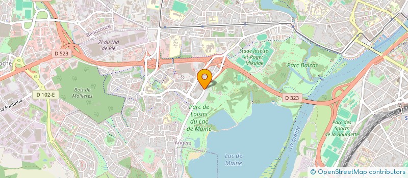localisation de l'entreprise SARL POLBOX à ANGERS