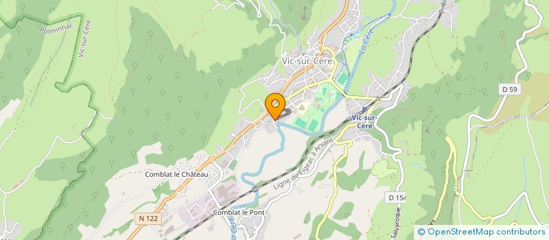 localisation de l'entreprise SARL POLE PROTECTION à VIC-SUR-CERE