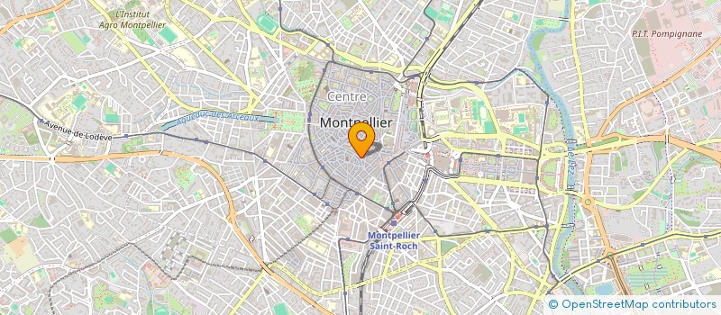 localisation de l'entreprise SARL POLE SUP à MONTPELLIER