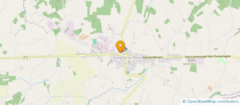 localisation de l'entreprise SARL POLFLIET  JUVIGNY LES VALLEES