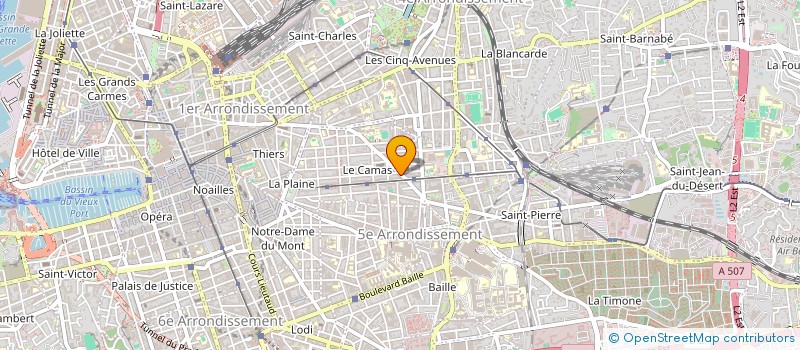 localisation de l'entreprise SARL POLICHINELLE à MARSEILLE