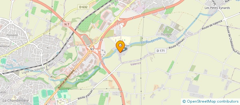 localisation de l'entreprise SARL POLIDORI à VALENCE