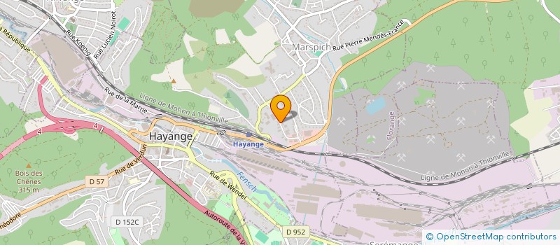 localisation de l'entreprise SARL POLINEC  HAYANGE