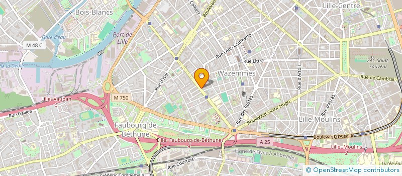 localisation de l'entreprise SARL POLLUX à LILLE
