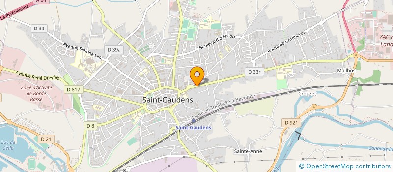 localisation de l'entreprise SARL POLO à SAINT-GAUDENS