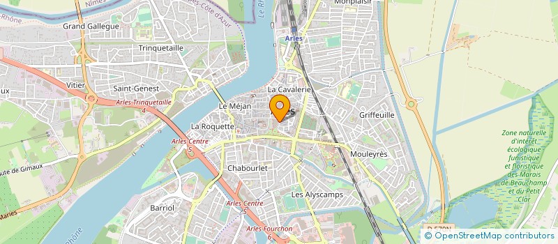 localisation de l'entreprise SARL POLO à ARLES