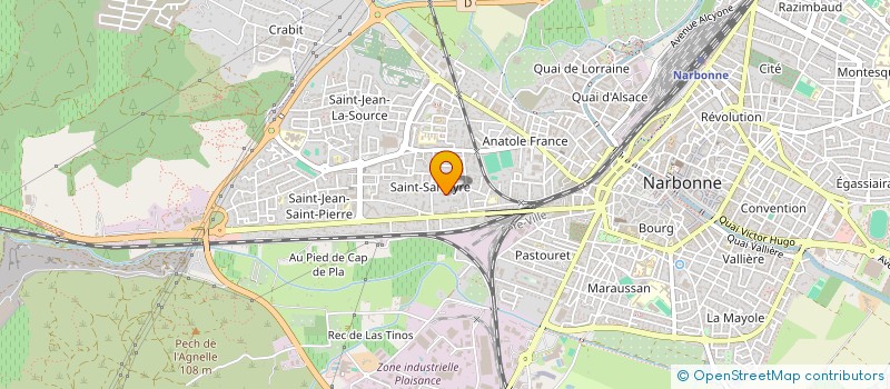 localisation de l'entreprise SARL POLTRANS à NARBONNE