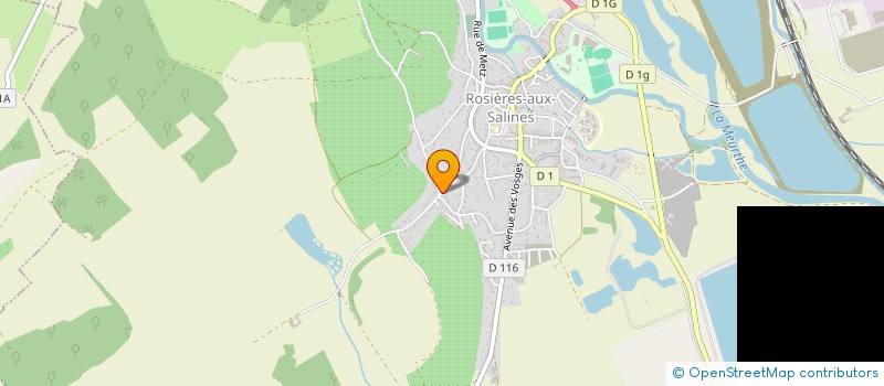 localisation de l'entreprise SARL POLYGESTION  ROSIERES-AUX-SALINES