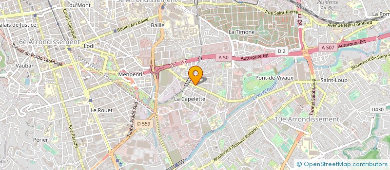 localisation de l'entreprise SARL POLYMEDIA FRANCE à MARSEILLE