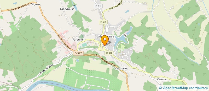 localisation de l'entreprise SARL POLYMIDI à LAFRANCAISE