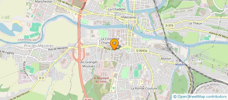 localisation de l'entreprise SARL POLYMOLD à VILLERS-SEMEUSE