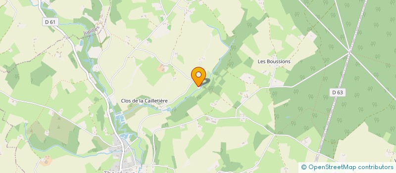 localisation de l'entreprise SARL POLYPACK à DISSAY-SOUS-COURCILLON
