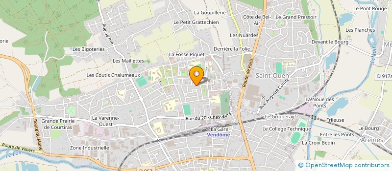 localisation de l'entreprise SARL POM à VENDOME
