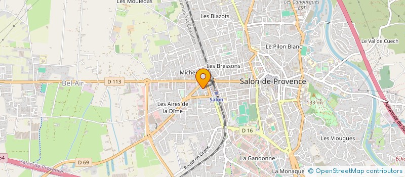 localisation de l'entreprise SARL POM'API  SALON-DE-PROVENCE
