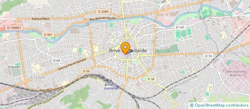 localisation de l'entreprise SARL POMME D'API à BRIVE-LA-GAILLARDE