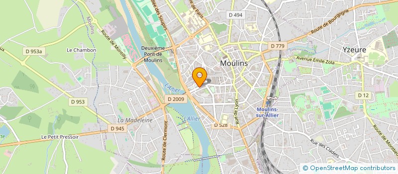 localisation de l'entreprise SARL POMME DE MAWY à MOULINS