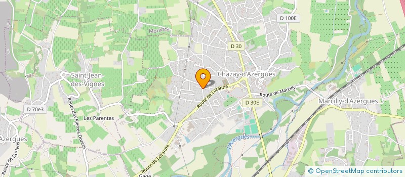localisation de l'entreprise SARL POMMERUEL ET COMPAGNIE à CHAZAY D'AZERGUES