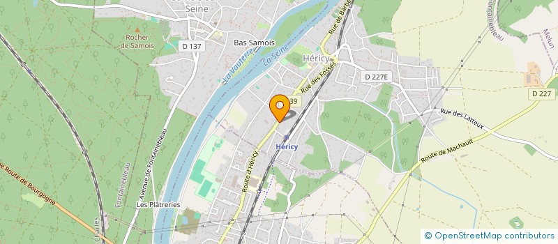 localisation de l'entreprise SARL POMMIER à HERICY