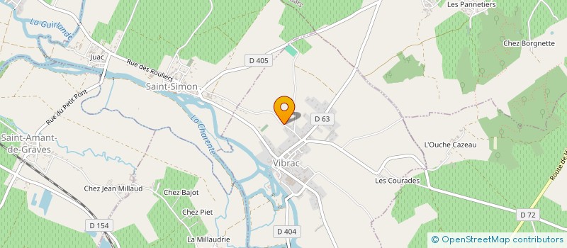 localisation de l'entreprise SARL POMPES FUNEBRES FLEURENCEAU à VIBRAC