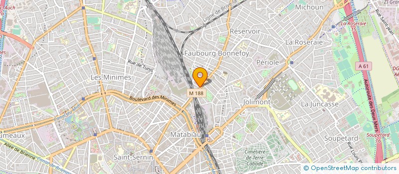 localisation de l'entreprise SARL POMPES FUNEBRES MUSULMANES AL-ISRA OUA AL-MIARAJ à TOULOUSE