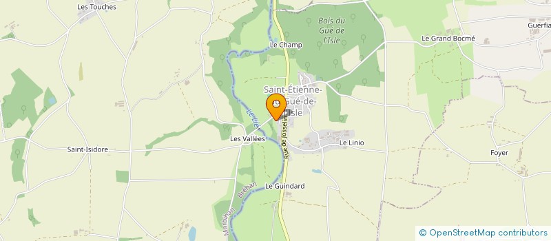 localisation de l'entreprise SARL POMPES FUNEBRES THEBAULT  PLEMET