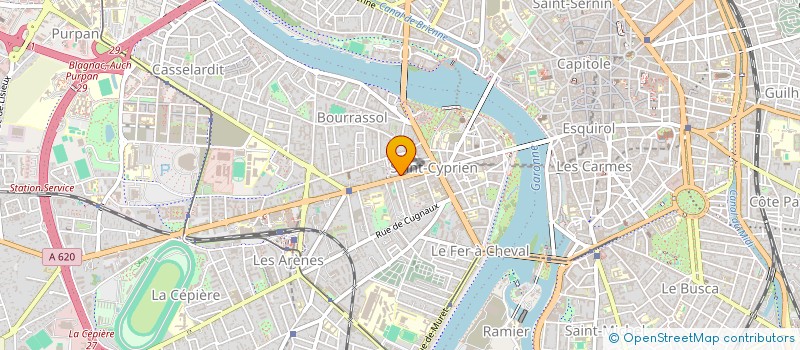 localisation de l'entreprise SARL POMPETTE à TOULOUSE