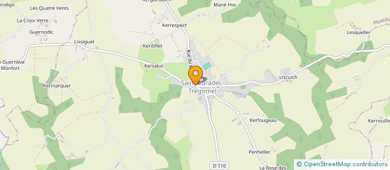 localisation de l'entreprise SARL PONANT CONNEXION  LE CROISTY