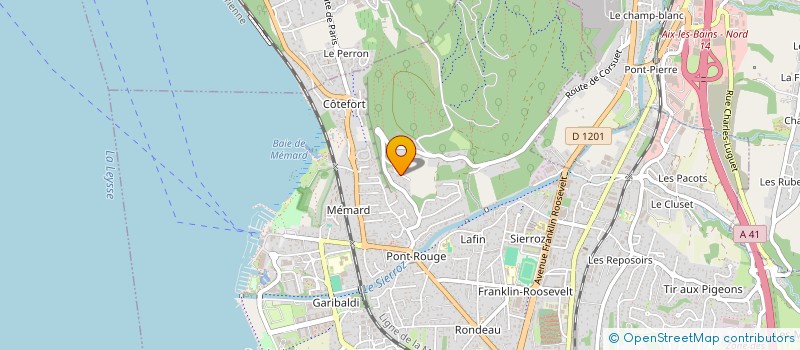 localisation de l'entreprise SARL PONCON INFORMATIQUE à AIX-LES-BAINS