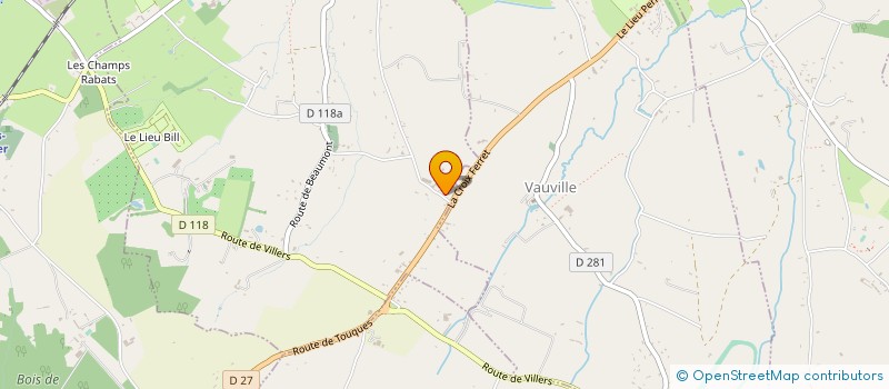 localisation de l'entreprise SARL PONROY  BLONVILLE-SUR-MER