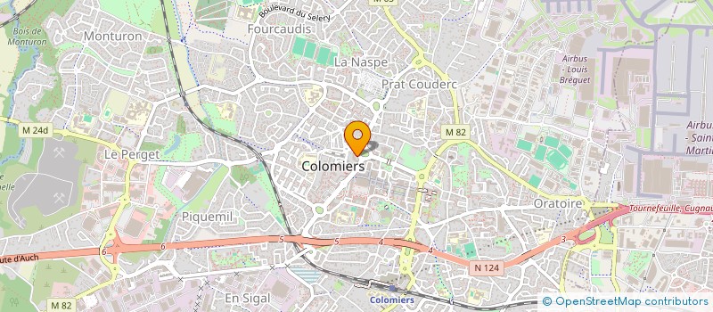 localisation de l'entreprise SARL PONS à COLOMIERS