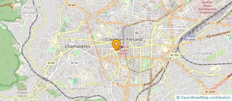 localisation de l'entreprise SARL POR AL à CLERMONT-FERRAND