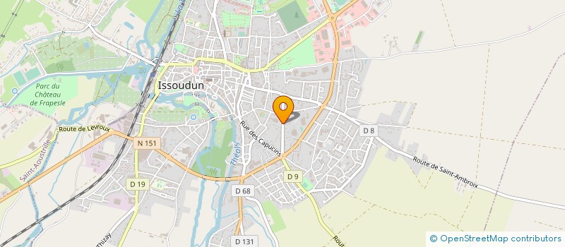 localisation de l'entreprise SARL PORNET-BIRTEGUE à ISSOUDUN