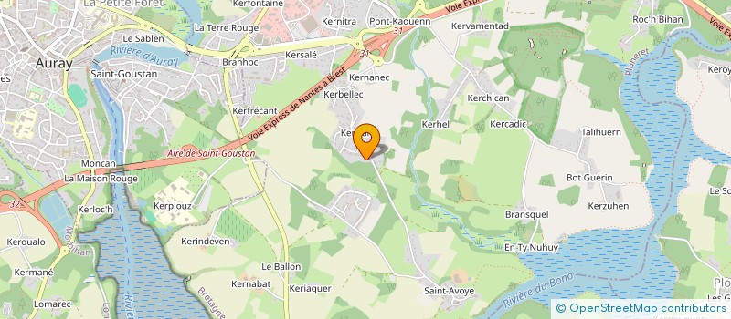 localisation de l'entreprise SARL PORT GOUSTAN  PLUNERET