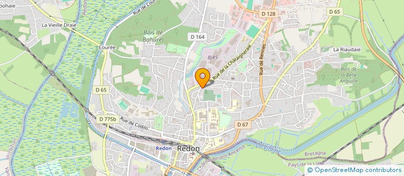 localisation de l'entreprise SARL PORTANCE INGENIERIE TPME  REDON