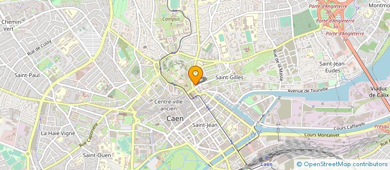 localisation de l'entreprise SARL PORTE AU BERGER à CAEN