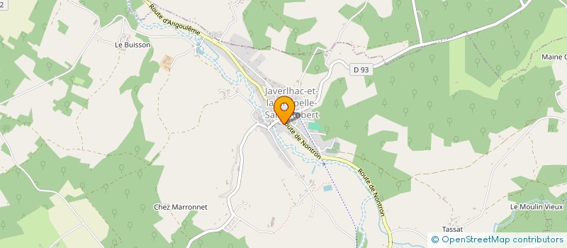 localisation de l'entreprise SARL PORTE RENE  SAINT-MARTIAL-DE-VALETTE