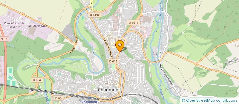 localisation de l'entreprise SARL PORTEJOIE à CHAUMONT