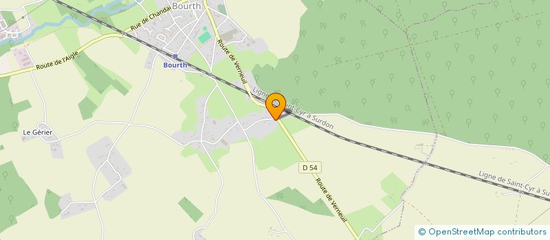 localisation de l'entreprise SARL POSE-EURE  BOURTH