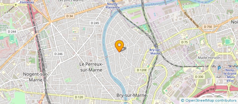 localisation de l'entreprise SARL POSEIDON à BRY-SUR-MARNE