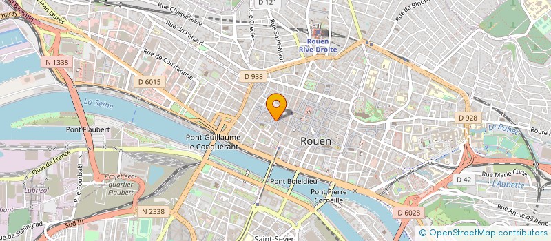 localisation de l'entreprise SARL POTTIER FRERES à ROUEN