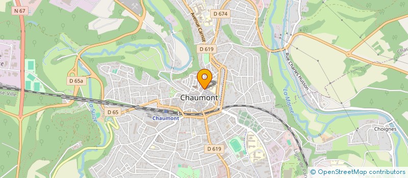 localisation de l'entreprise SARL POTUT ET FILS à CHAUMONT
