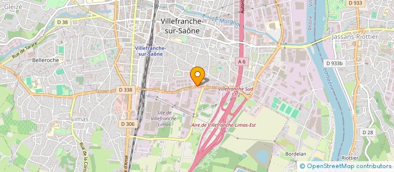 localisation de l'entreprise SARL POUPINET  SAINT-GEORGES-DE-RENEINS