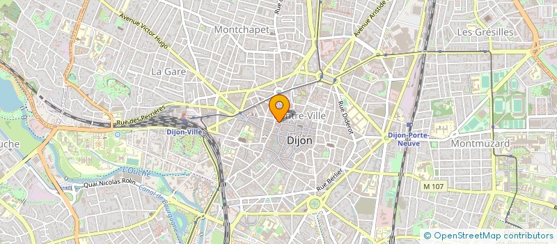 localisation de l'entreprise SARL POURRIER à DIJON
