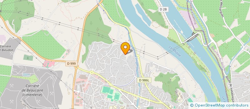 localisation de l'entreprise SARL POVEDA MACONNERIE GENERALE à BEAUCAIRE