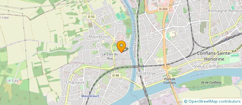 localisation de l'entreprise SARL POWA  MAURECOURT