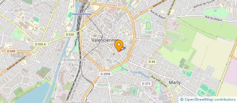localisation de l'entreprise SARL POWER PULP à VALENCIENNES