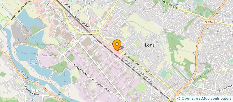 localisation de l'entreprise SARL PPC à LONS